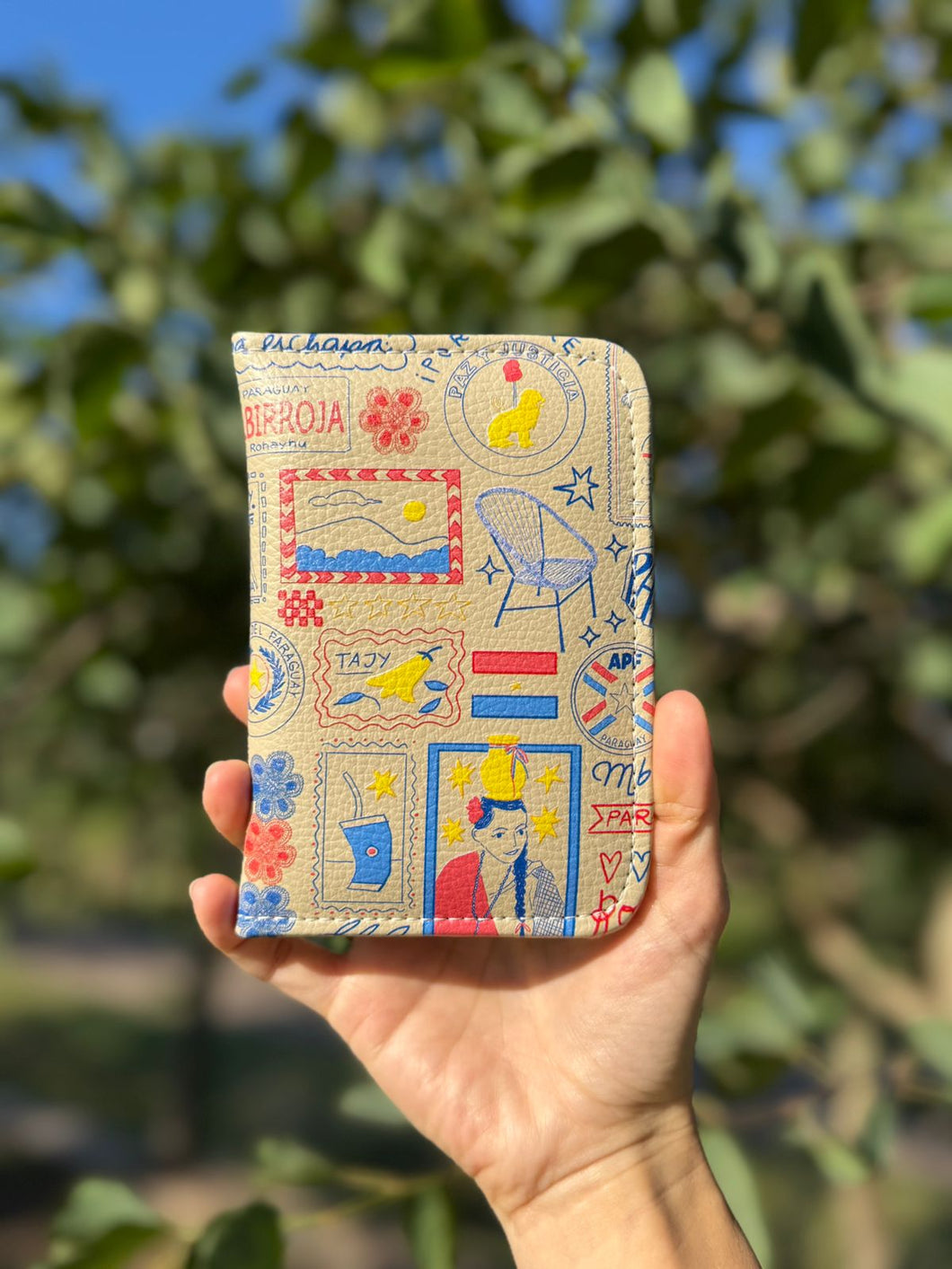 Porta Pasaporte - Nustro Paraguay