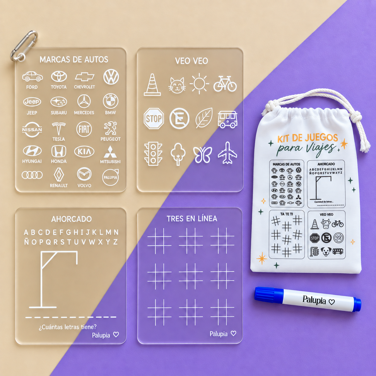 Kit de Juegos para Viajes
