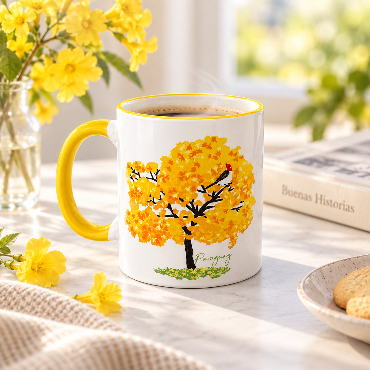 Taza Lapacho Paraguayo -  Rosa o Amarillo