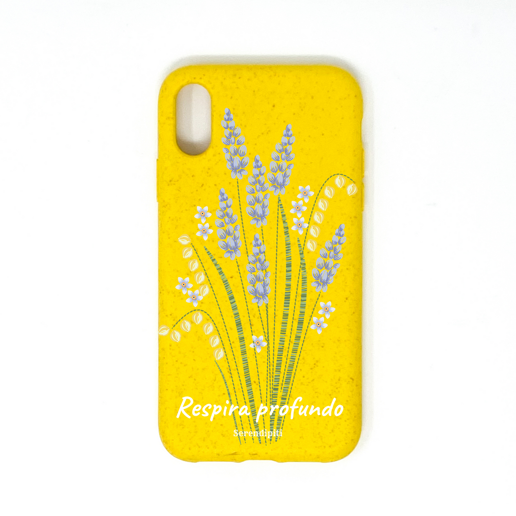 Carcasa Eco Mindfulness Amarilla (solo iPhones)